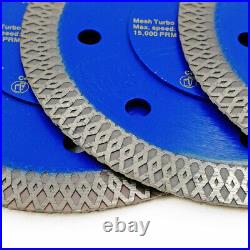 2pcs/set 4-12 X Mesh Turbo Cutting Disc Diamond Saw Blade for Tile Ceramic