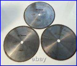 3 Cassese circular saw blades 350-32/26-30-108 TP Z1570 triple chip 350mm 30mm