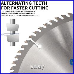 4-16inch TCT Circular Saw Blade Cutting Disc 60-120 Teeth Cut-off Wheel For Wood