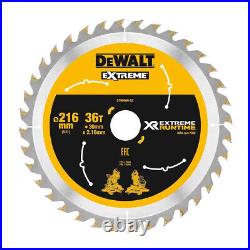 DeWalt DT99569-QZ Extreme Runtime Circular Saw Blade 216mm x 30mm 36T (10 Pack)
