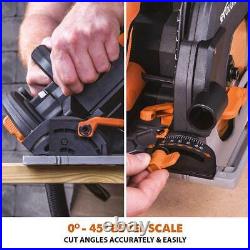 Evolution R185CCSX Circular Saw & ST2800 2.8m Track & 3-piece Mini-Kit