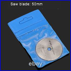 High Speed Steel Circular Wood Saw Blades 22/25/32/35/44/50mm Out Dia, Mandrel