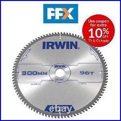 Irwin 1907781 Aluminium Circular Saw Blade 300 x 30mm x 96T