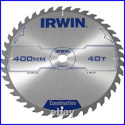 Irwin ATB Construction Circular Saw Blade 400mm 40T 30mm