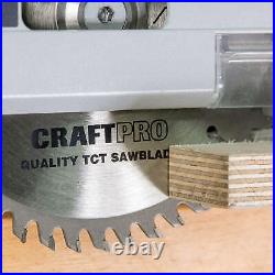 Trend CRAFTPRO 3 Piece 160mm Panel Trim Circular Saw Blade Set 160mm 48T 20mm