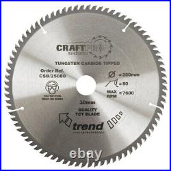Trend CRAFTPRO Wood Cutting Saw Blade 315mm 72T 30mm